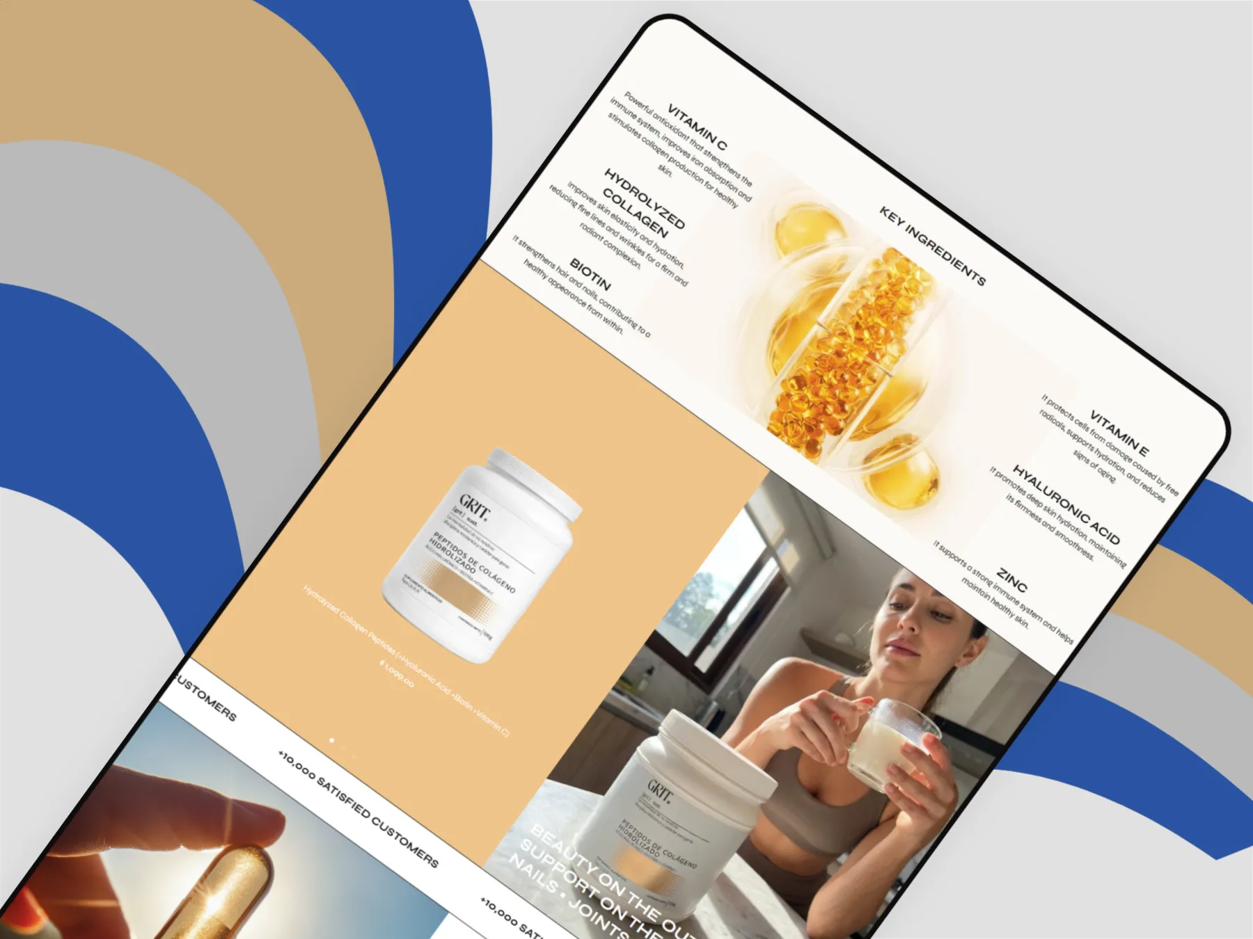 Grit store — homepage screenshot 5